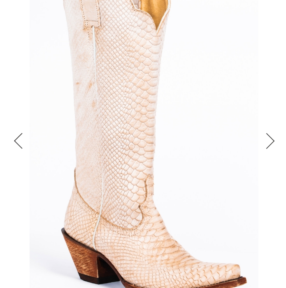Idyllwind Strut Western Cowgirl Boots Ivory White 7.5